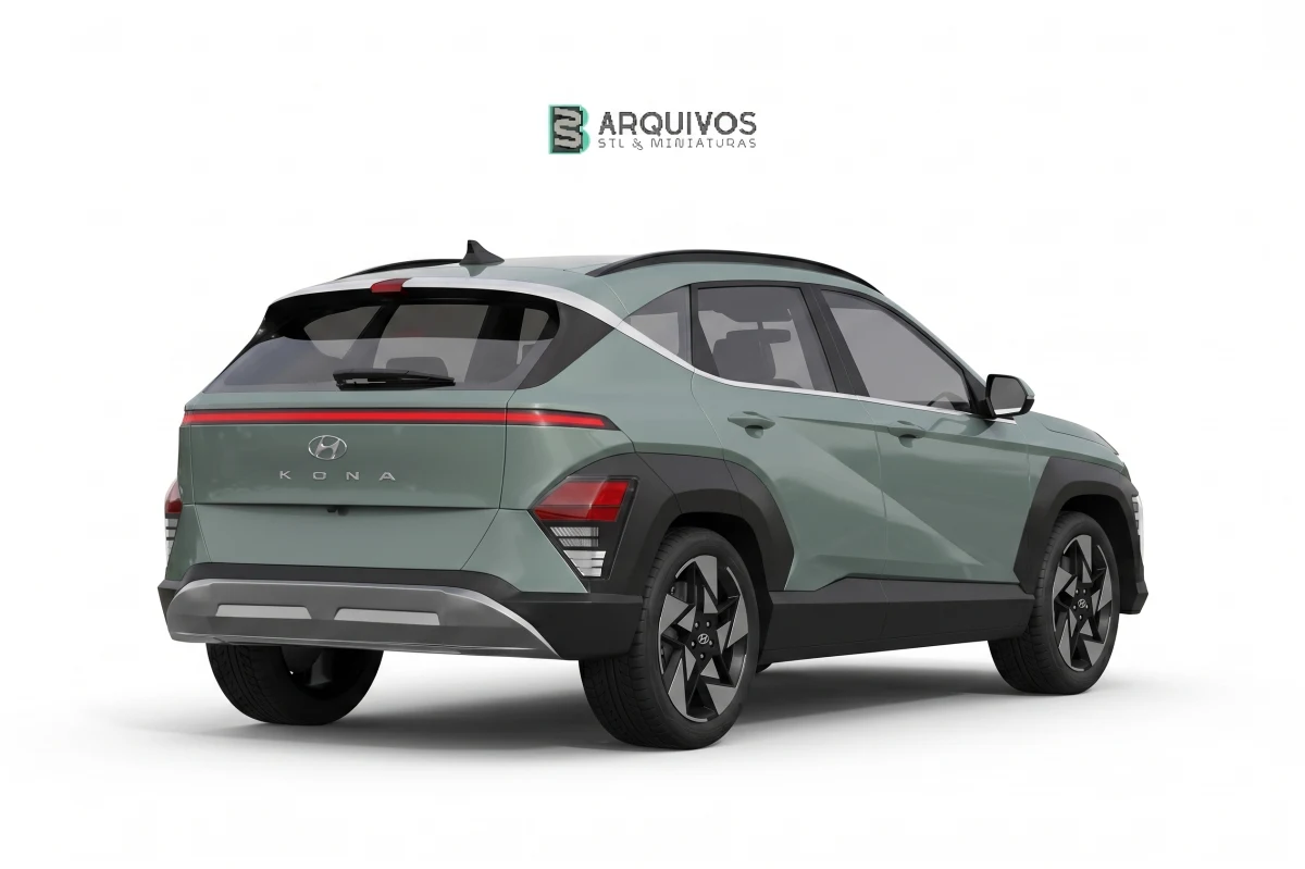 Modelo 3D STL - Hyundai Kona 2024 — foto 4